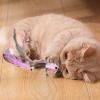Interactive Feather Cat Toy with Bird Design view 2