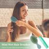 Colorful Mini Wet Hair Brushes with Soft Bristles, Detangling Combs, Travel-Friendly, 6 Colors, 24-Piece Set view 2