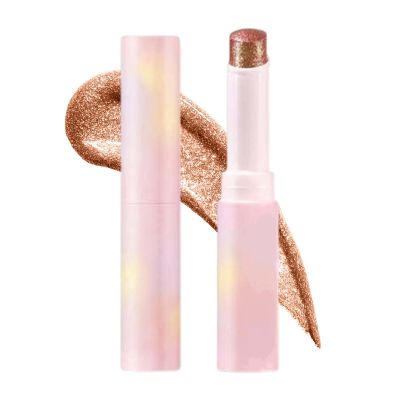 Crystal Jelly Glaze Eyeshadow Stick, Hydrating Highlighter, #06 Fuchsia Fun, 1 pc
