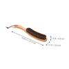 KOMBIUDA Set of 2 Small Wooden Clothing Brushes with Soft Bristles view 2