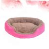 ERINGOGO Waterproof Rectangular Pet Bed Cushion, Cozy Indoor Cat Mat, Rosy view 2