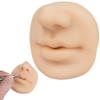 Lip Piercing Kit, Soft Silicone Piercing Practice Kit, Realistic Faux Accessory for Jewelry Display and Makeup Tattooing view 4