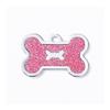Personalized Engraved Pet ID Tag for Dogs and Cats, Pink view 1