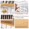 Kiaoeiuyti Folding Wall Table, Solid Wood, 120 x 45 cm - Interesting Life view 3