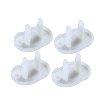 HONITANO 50-Pack White ABS Outlet Covers with Child Safety Protection