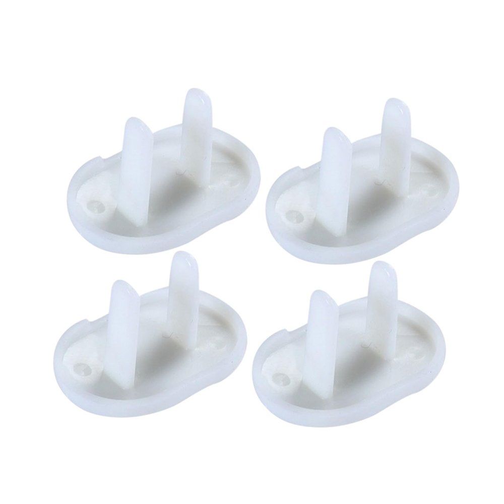 HONITANO 50-Pack White ABS Outlet Covers with Child Safety Protection