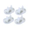 HONITANO 50-Pack White ABS Outlet Covers with Child Safety Protection view 1