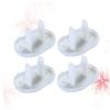HONITANO 50-Pack White ABS Outlet Covers with Child Safety Protection view 4