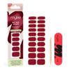 Mylee Gel Nail Wraps [As Red As It Gets] – 20 Pre-Cured Gel Stickers view 1