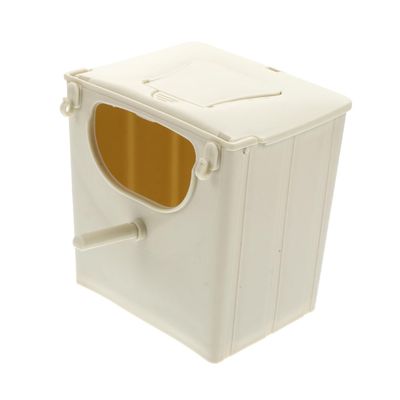 TOYANDONA Plastic Nest Box for Budgies and Small Parrots, Safe Breeding Box with Smooth Surface for Pet Stores and Gardens