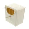 TOYANDONA Plastic Nest Box for Budgies and Small Parrots, Safe Breeding Box with Smooth Surface for Pet Stores and Gardens view 1