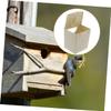TOYANDONA Plastic Nest Box for Budgies and Small Parrots, Safe Breeding Box with Smooth Surface for Pet Stores and Gardens view 4