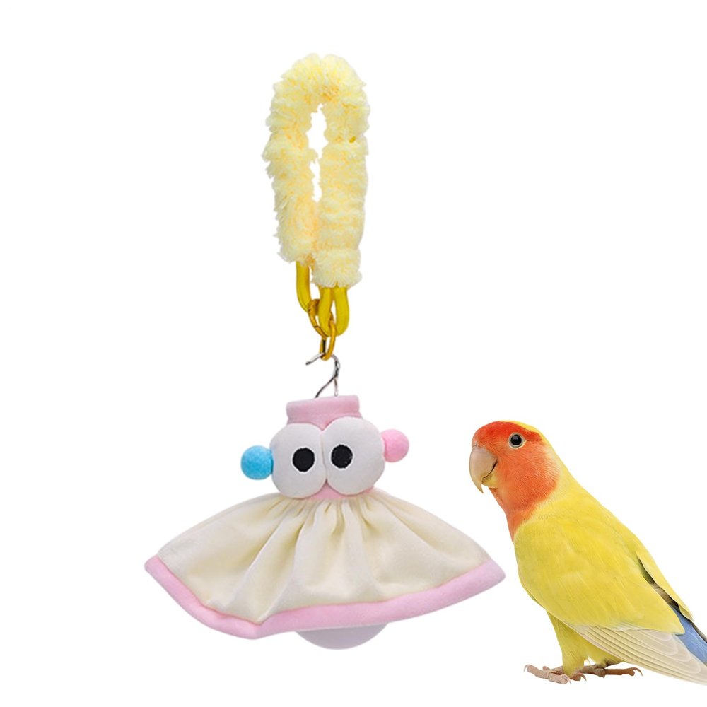 Plush Parrot Birdcage Light
