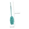 4-Piece Long-Handle Shower Brushes for Bathing and Back Massage view 4