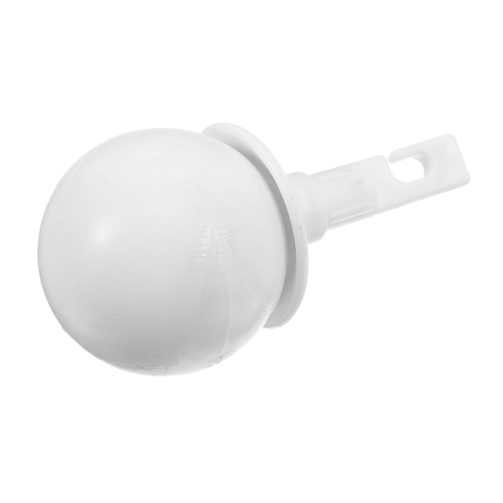 Rotating Plastic Rolling-Ball Tip for White Canes, White