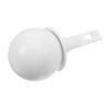 Rotating Plastic Rolling-Ball Tip for White Canes, White view 1