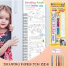 Doodle Height Chart Wall Decal for Kids view 3