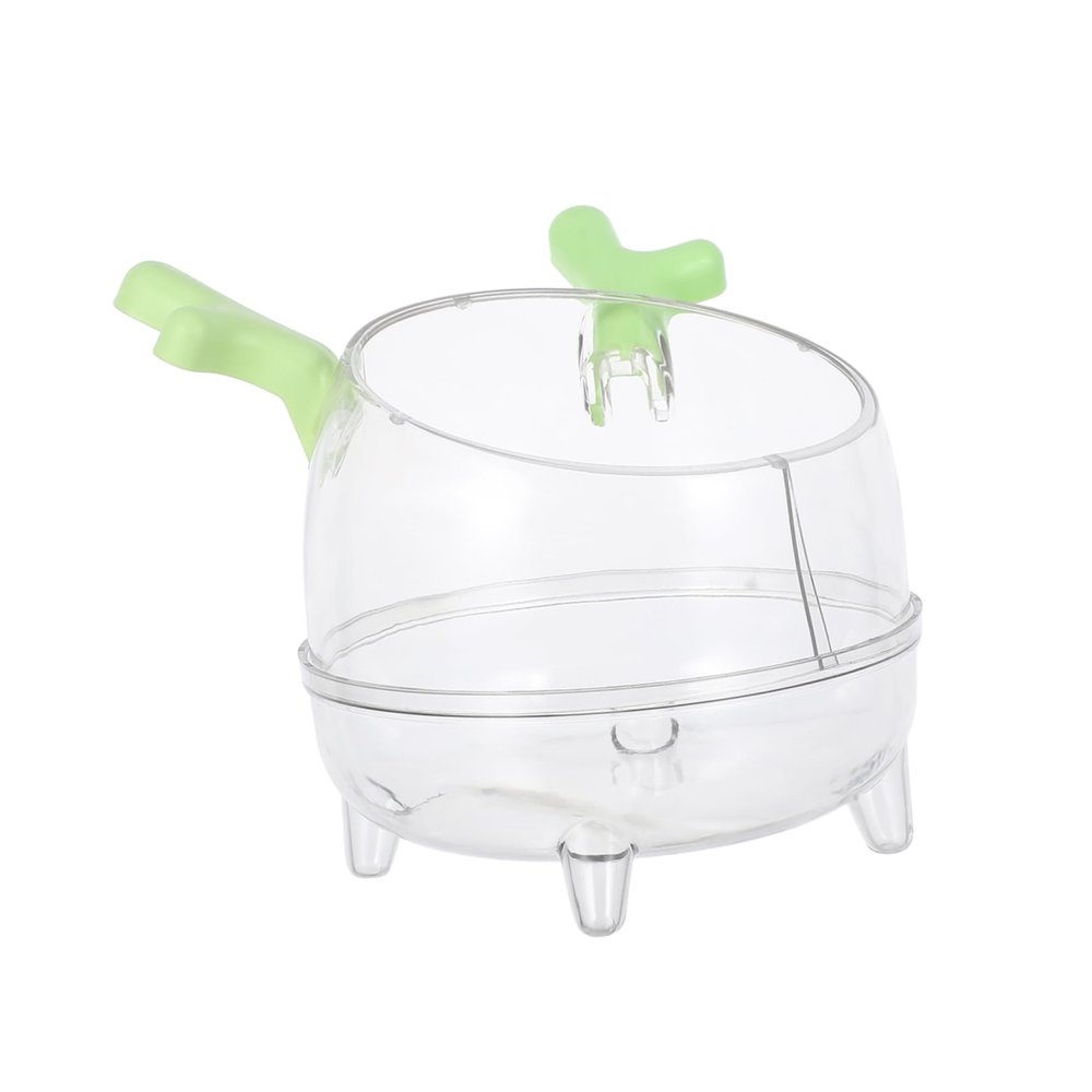 ibasenice Small Animal Sand Bath Box for Hamsters and Guinea Pigs