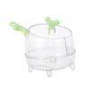 ibasenice Small Animal Sand Bath Box for Hamsters and Guinea Pigs view 1