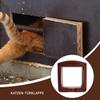Small Cat Door, 4-Way Locking, Weatherproof view 3
