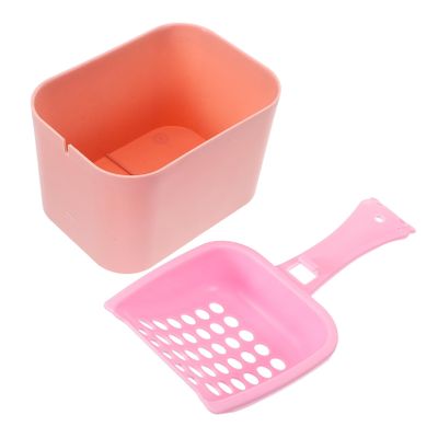 ibasenice Cat Litter Scoop Set with Bucket