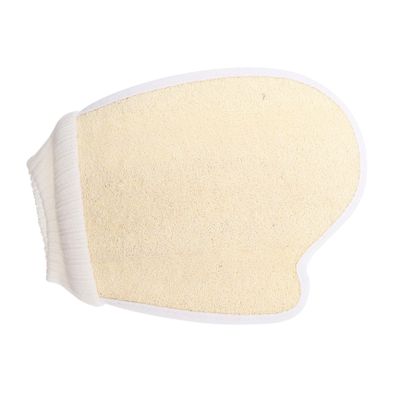 HONITANO Natural Material Shower Exfoliating Glove, Double-Sided Body Scrub Glove for Gentle Cleansing