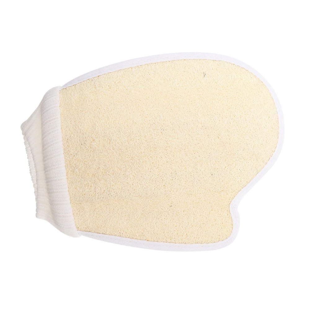 HONITANO Natural Material Shower Exfoliating Glove, Double-Sided Body Scrub Glove for Gentle Cleansing