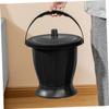 Unisex Adult Bedpan, PP, Black, Sturdy and Impact-Resistant view 4