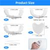 Brigtviee Temporary Veneers, Cosmetic Fake Teeth for Upper and Lower Teeth view 2