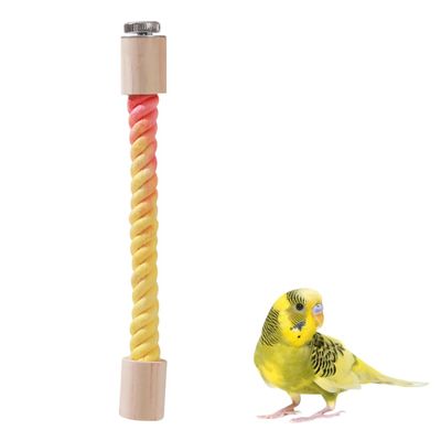 Colorful Bird Rope Perch
