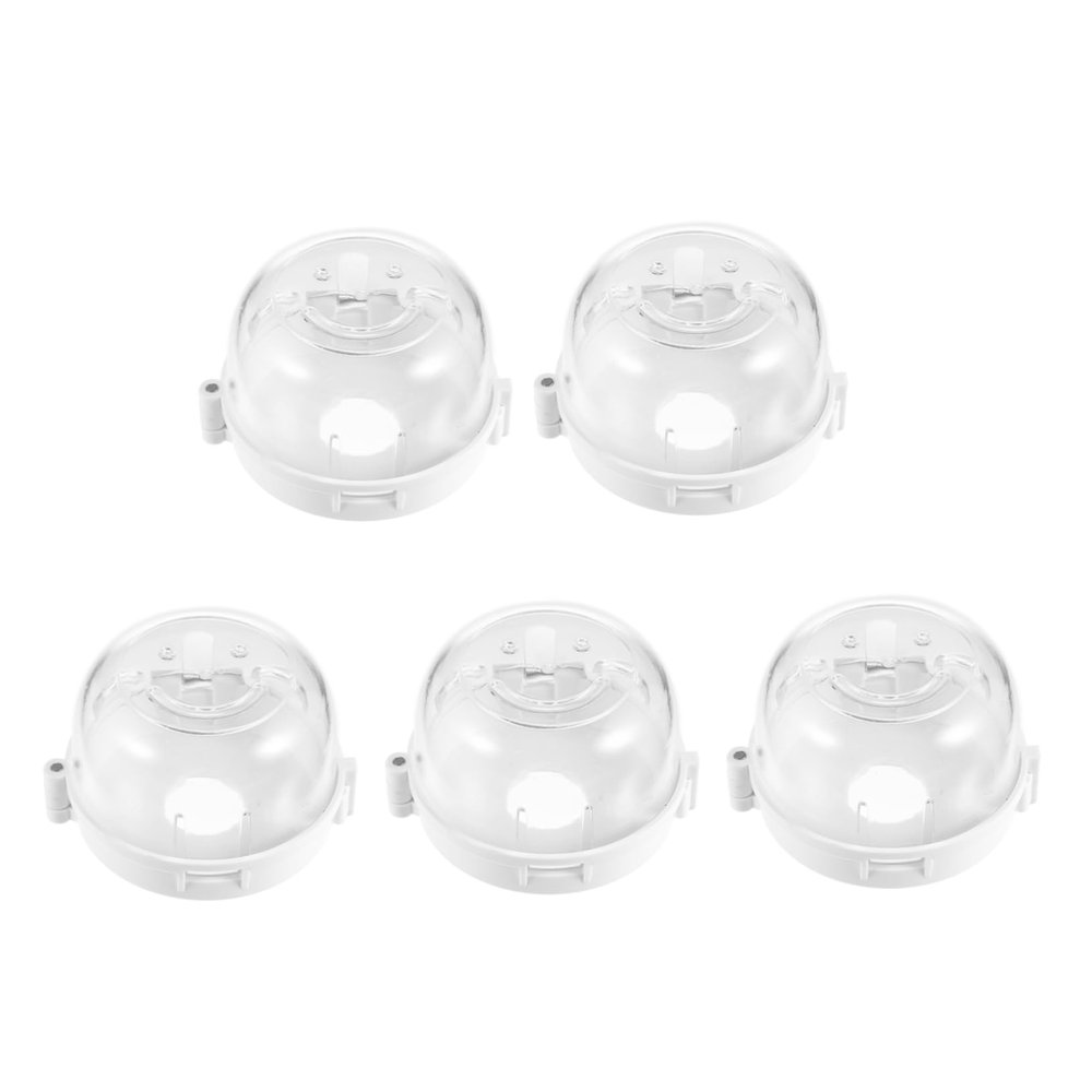 HAMPPLIES 5-Piece Gas Stove Knob Safety Covers
