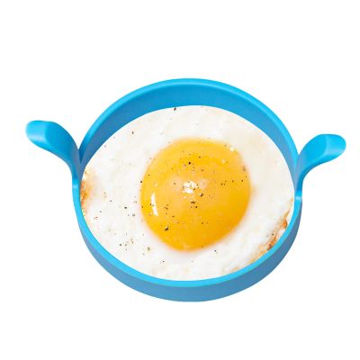 Egg Ring, Fried Egg Ring – Round Egg-Frying Mold, Heat-Resistant Reusable Silicone Pancake Shaper
