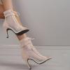 Women's High-Heel Mesh Sandals for Latin Dance view 2