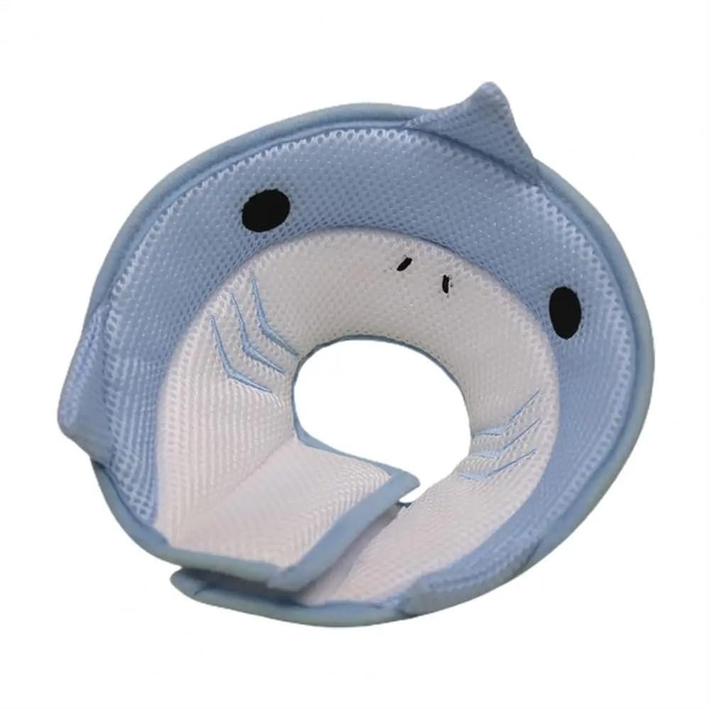Adjustable Elizabethan Collar for Pets, Dogs, Recovery Cone, Anti-Bite Protection, Medical Neck Ring, Pet Accessory (Blue, XL)