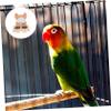 VERDANVERSE Multifunctional Parrot Stand with Mirror and Food Bowl view 3