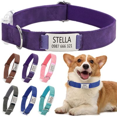 Personalized Dog Collar with Name and Phone Number