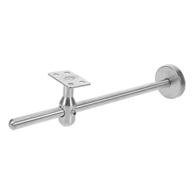Silver Adjustable Stainless Steel Handrail Bracket for Stairs