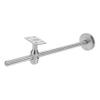 Silver Adjustable Stainless Steel Handrail Bracket for Stairs view 1