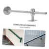 Silver Adjustable Stainless Steel Handrail Bracket for Stairs view 4