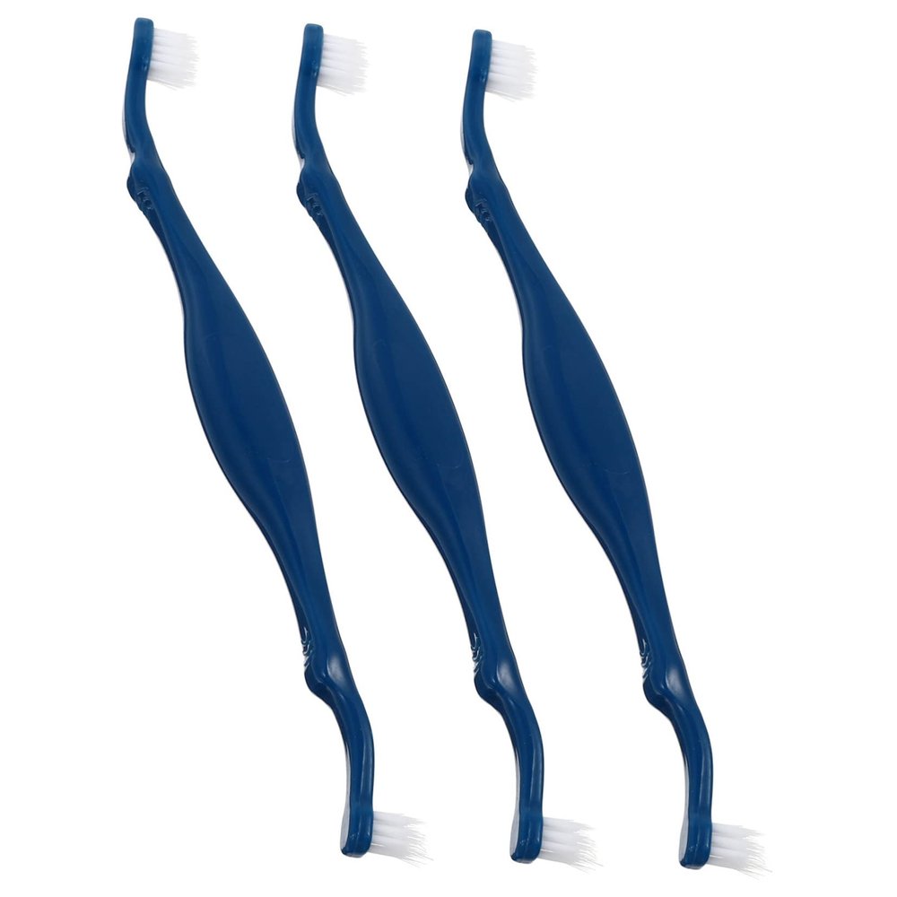 Double-Headed Pet Toothbrushes for Dogs, 3-Pack, PP