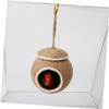 VANZACK Round Rope Parrot Hammock, Hanging Bird Cage Accessory, Easy Installation view 2