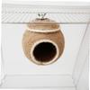 VANZACK Round Rope Parrot Hammock, Hanging Bird Cage Accessory, Easy Installation view 3