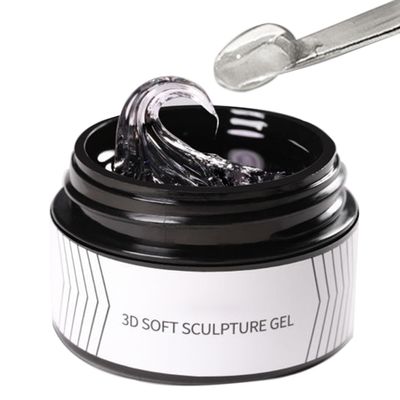 Clear Sculpting Builder Gel for Nail Extensions