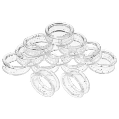 Toddmomy 12-Piece Dog Grooming Finger Guard Rings for Pet Scissors, Ergonomic Silicone Design