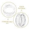 Toddmomy 12-Piece Dog Grooming Finger Guard Rings for Pet Scissors, Ergonomic Silicone Design view 3