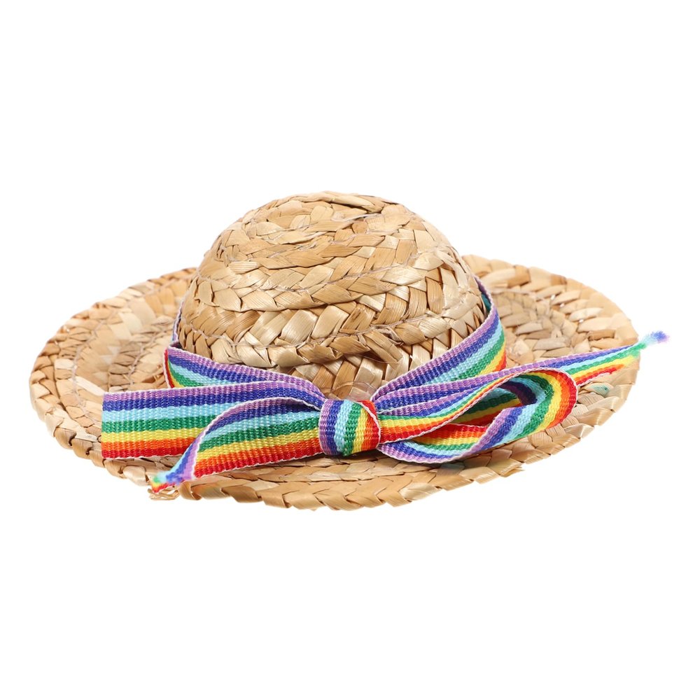 POPETPOP Pet Straw Hat for Dogs