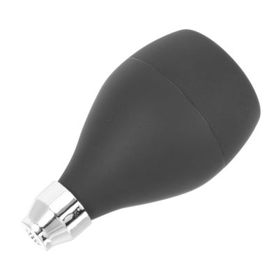 Compact Black Rubber Travel Powder Containers