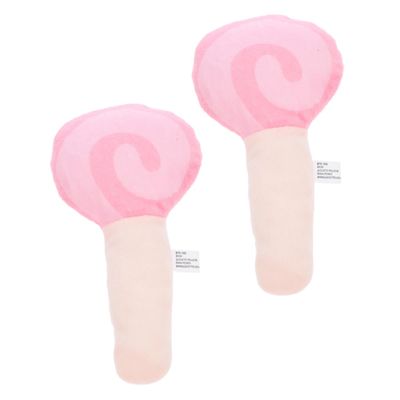 TOYANDONA Plush Lollipop Chew Toy for Dogs