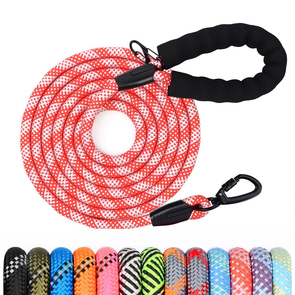 Dog Leash, 1.2m to 30m with Padded Handle