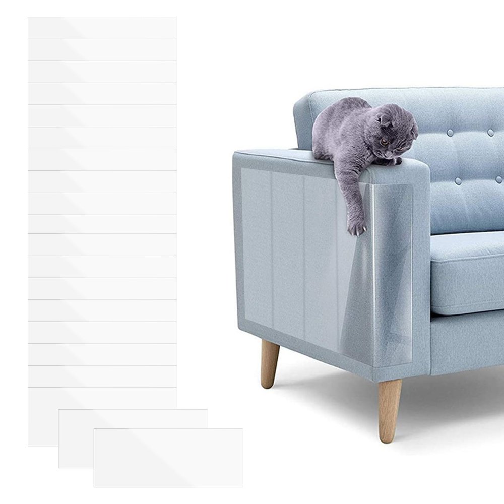Huakaile 20 Pack Transparent Cat Scratch Furniture Protectors
